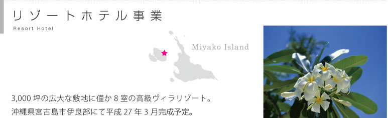 リゾートホテル事業